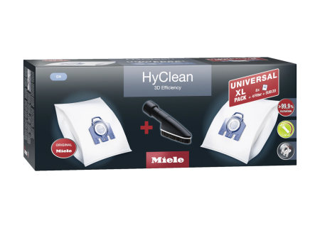 Комплект мешков-пылесборников Universal XL pack HyClean 3D GN Miele купить в Ростове-на-Дону | Всегда в наличии! | Артикул 11476550 | Официальный сайт