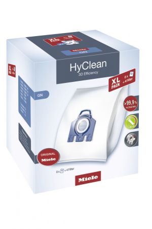 Комплект мешков пылесборников XL GN HyClean 3D Miele купить в Ростове-на-Дону | Всегда в наличии! | Артикул 10455000 | Официальный сайт